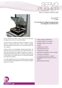 6TL fastATE pusher system 6TL fastATE Pusher system