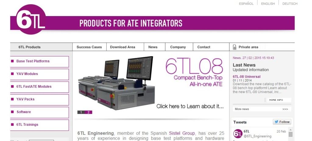 6TL Engineering supplier of products for test integrators.